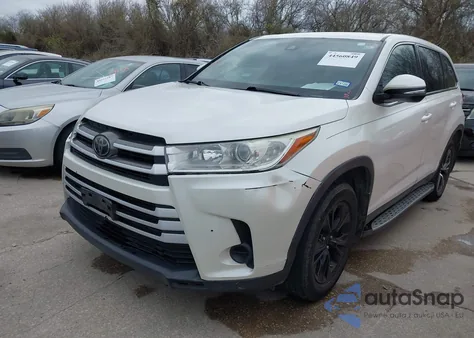 2019 Toyota Highlander Le from USA, damaged, VIN 5TDZARFH9KS044570